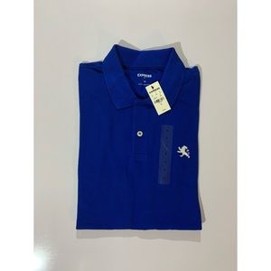 Express Blue Polo Shirt